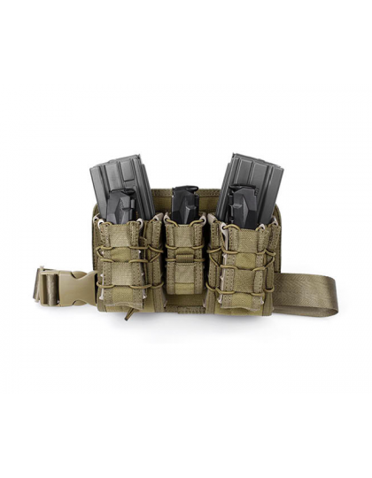 Набедренная MOLLE платформа TMC с подсумками, р-ка TACO хаки