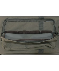 Кейс Vektor А-9-1, 102x30x6 см, из капрона с ППЭ, система Molle, 2 кармана под магазины (зеленый)