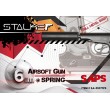 Страйкбольный пистолет Stalker SAPS Spring (ПМ, с глушителем) - фото № 7