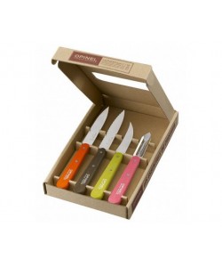 Набор кухонных ножей Opinel Les Essentiels №112/113/114/115 (4 шт.) рукоять бук