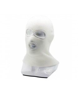 Маска-балаклава Стикхант Штурмовик вязаная зимняя (белая)