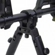 Сошки Leapers UTG на ствол оружия, усиленные, высота 22-26 см (TL-BP08S-A) - фото № 10