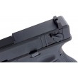 Страйкбольный пистолет KJW KP-18 Glock G18 TBC CO₂ Black, удлин. ствол - фото № 10