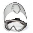 Очки-маска стрелковые Pyramex Capstone G504T Shield, прозрачные линзы - фото № 2