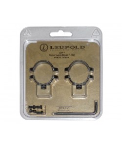 Кольца Leupold QR быстросъемные для основания Quick Release, 25,4 мм, сверхнизкие, сталь, матовые