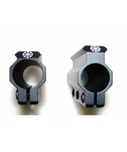 Кронштейн «ГУСЕНИЦА» Picatinny, тип ВЕПРЬ-12/САЙГА-12  для крепления на стволе перед газ-блоком, высокая