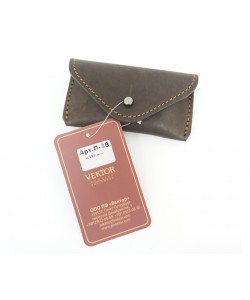 Подсумок Vektor из нат. кожи на 7 нарезных патронов, малый (П-38-223)