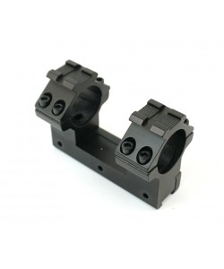 Кронштейн-монолит 25,4 мм Patriot BH-MS02 на «ласточкин хвост», 8 см (высокий, Weaver сверху)