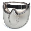 Очки-маска стрелковые Pyramex Capstone G504T Shield, прозрачные линзы - фото № 3