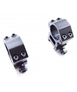 Кольца 25,4 мм Patriot BH-RS25 на Weaver (низкие H=14 мм)