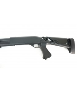 Страйкбольный дробовик Cyma Remington M870 Long, телескоп. приклад, металл (CM.353LM)