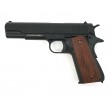 Страйкбольный пистолет G&G GPM1911 (Colt) Black Tip (GAS-GPM-191-BBB-ECM) - фото № 1