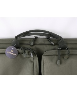 Кейс Vektor А-9-1, 102x30x6 см, из капрона с ППЭ, система Molle, 2 кармана под магазины (зеленый)