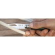 Нож складной Opinel Specialists Outdoor №08, 8,5 см, рукоять пластик, свисток, зеленый - фото № 4
