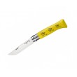 Нож складной Opinel Tradition TourDeFrance №08, 8,5 см, нерж. сталь, бук, желтый - фото № 1