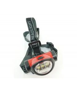 Налобный фонарь FL060 6 LED, 3 режима