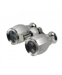 Бинокль театральный Veber Opera БГЦ 4x30 серебро