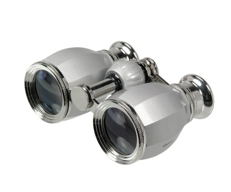 Бинокль театральный Veber Opera БГЦ 4x30 серебро