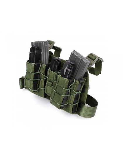 Набедренная MOLLE платформа TMC с подсумками, р-ка TACO олива