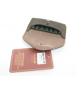 Подсумок Vektor из нат. кожи на 7 нарезных патронов, малый (П-38-223)