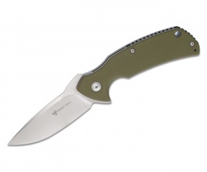 Нож складной Steel Will F16M-02 Plague Doctor (зеленая рукоять)