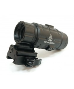 Увеличитель для коллиматора UTG Leapers 3X с быстросъемным откидным кроншт. (SCP-MF3WEQS)