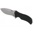 Нож полуавтоматический Zero Tolerance SpeedSafe StoneWash Black G-10 Handle K0350SW - фото № 1