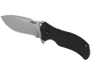 Нож полуавтоматический Zero Tolerance SpeedSafe StoneWash Black G-10 Handle K0350SW