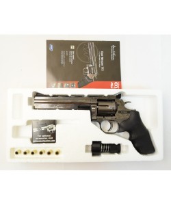 Пневматический револьвер ASG Dan Wesson 715-6 (Dan Wesson 3) Steel Grey (пулевой)