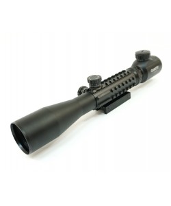 Оптический прицел Gamo 3-9x40EGD, Mil-Dot, подсветка, планки Weaver