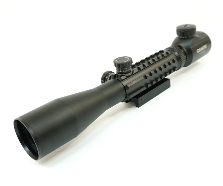 Оптический прицел Gamo 3-9x40EGD, Mil-Dot, подсветка, планки Weaver