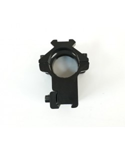 Кронштейн-монолит 25,4 мм Patriot BH-MS02 на «ласточкин хвост», 8 см (высокий, Weaver сверху)