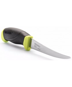 Нож филейный Morakniv Fishing Comfort Fillet 155, нерж. сталь, клинок 155 мм, лайм