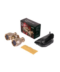 Бинокль театральный Veber Opera БГЦ 4x30 шампань/золото