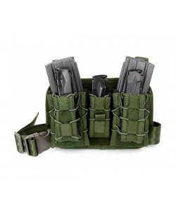 Набедренная MOLLE платформа TMC с подсумками, р-ка TACO олива