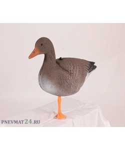 Гусь отдыхающий (ППУ) серо-корич