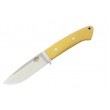 Нож Bark River DPH Antique Ivory Micarta Red liners - фото № 1