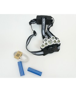 Аккумуляторный налобный фонарь FL2501, 12000 люмен, 5 режимов