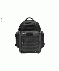 Рюкзак тактический UTG 2-Day Black, внешние карманы, 48x38x22,8 см (PVC-P248B)