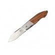 Нож складной Sanrenmu лезвие 70 мм, Pakawood, 7028LUE-XL - фото № 1