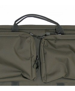 Кейс Vektor А-7-1, 90x30x6 см, из капрона с ППЭ, система Molle, 2 кармана под магазины (зеленый)