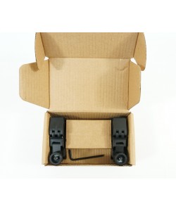 Кольца 25/30 мм Patriot BH-RS35 на Weaver (универсальные, с уровнем, H=18 мм)