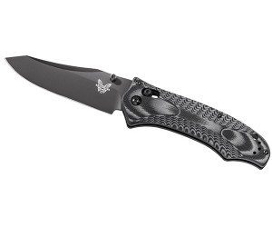 Нож складной Benchmade 950BK Rift (черное лезвие, серая рукоять)