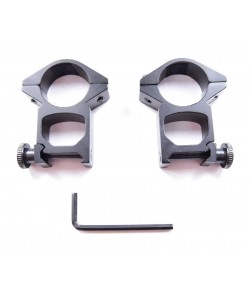 Кольца 30 мм Patriot BH-RS33 на Weaver (высокие)