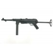 Страйкбольный пистолет-пулемет AGM MP-40 Black (MP007B) - фото № 2