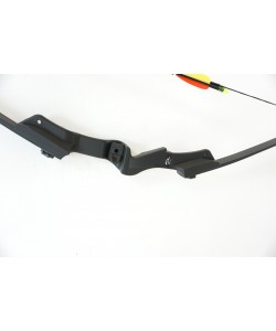 Детский рекурсивный лук Man Kung MK-RB007, 9 кг, 117 см (черный)
