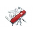 Нож складной Victorinox Climber 1.3703.T (91 мм, полупрозрачный красный) - фото № 1