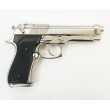Макет пистолет Беретта 92F, калибр 9 мм, никель (Италия, 1975 г.) DE-1254-NQ - фото № 5