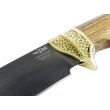 Нож ручной работы булатная сталь ЛЕСНИК (7983)б - фото № 2