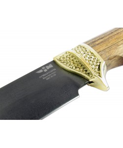 Нож ручной работы булатная сталь ЛЕСНИК (7983)б